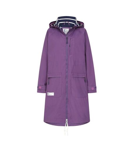 Veste Imperméable Femme Bordeaux Lazy Jacks