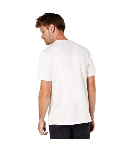 T-shirt adventure is calling homme blanc cassé Maine