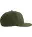 Unisex adult james 6 panel recycled polyester snapback cap olive Atlantis-3