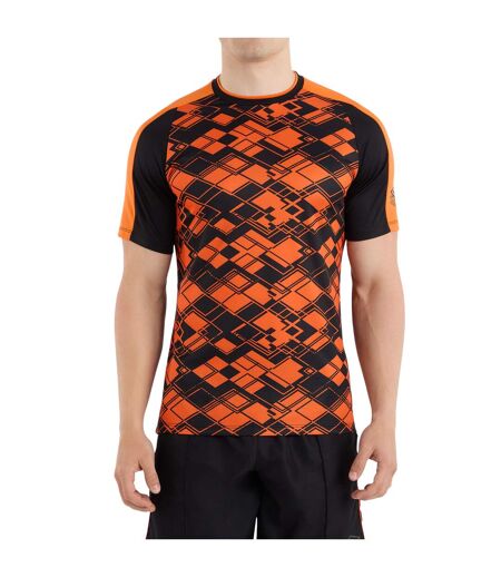 Mens pro graphic training football jersey black/dragon fire Umbro