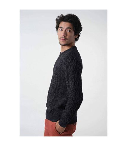 Pull manches longues col rond  Grey