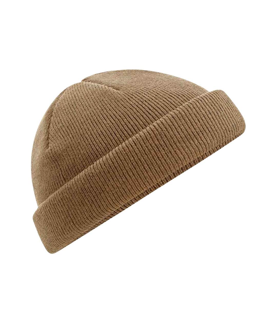 Bonnet adulte beige foncé Beechfield-1