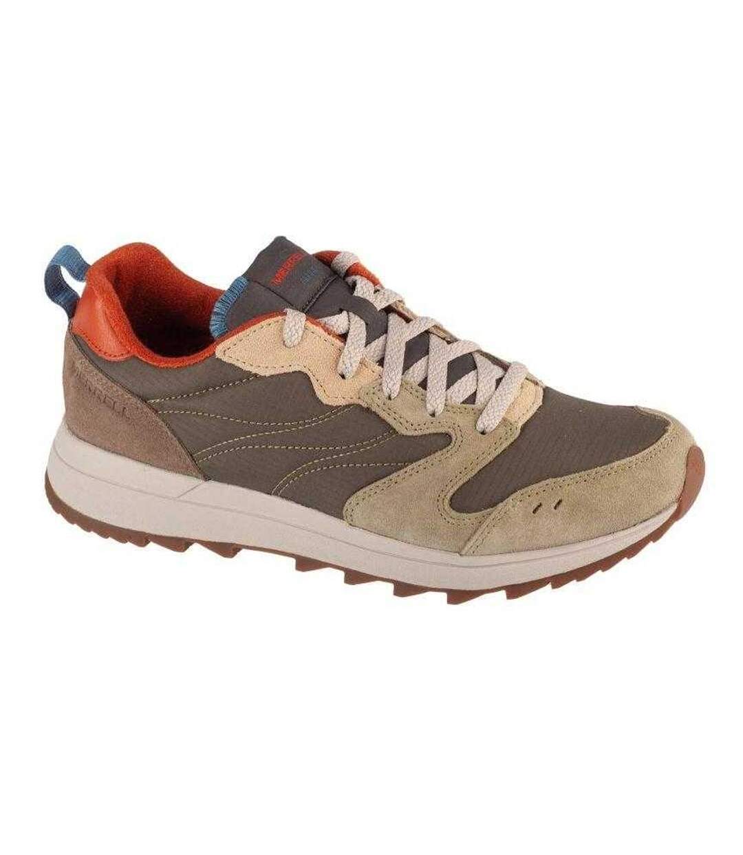 Mens Alpine 83 Suede Sport Trainers Brown Merrell-1