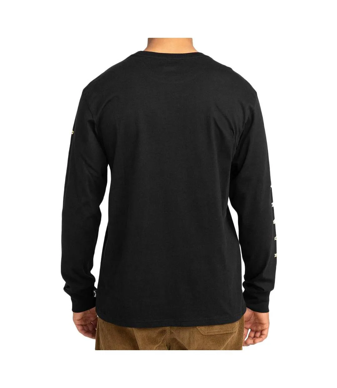T-Shirt noir homme billabong unity sleeve-2