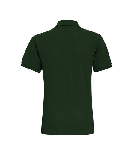 Asquith & Fox Mens Plain Short Sleeve Polo Shirt (Bottle)