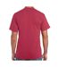 T-shirt manches courtes homme rouge foncé chiné Gildan