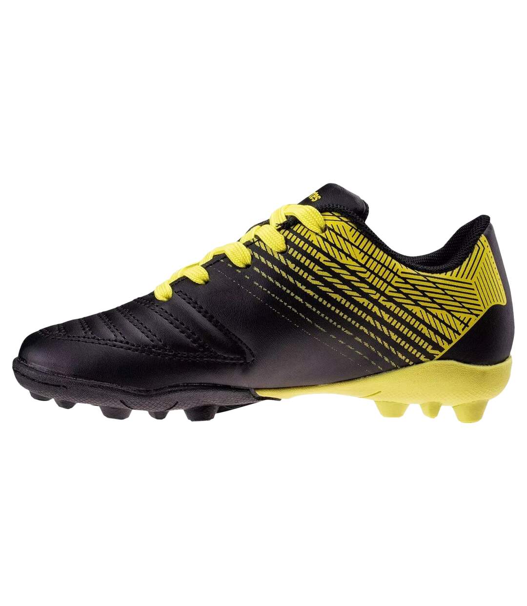 Chaussures De Foot Pour Terrain Ferme Mator Enfant Noir Vert Clair Martes Essential-2