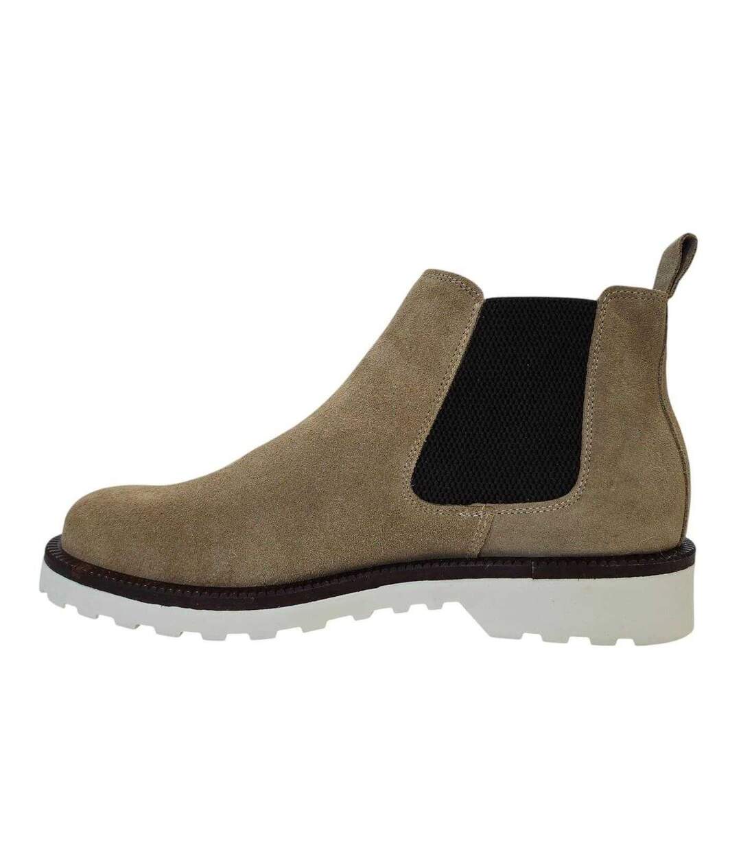 Bottines Chelsea Republic Homme Beige Nicholas Deakins-3