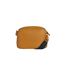 Dion plain vegan leather crossbody bag one size deep amber Weird Fish-2