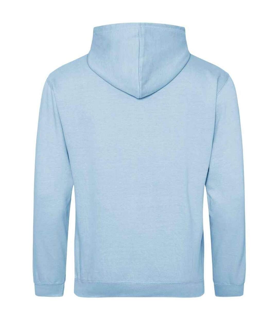 Unisex adult college hoodie ice blue Awdis-2