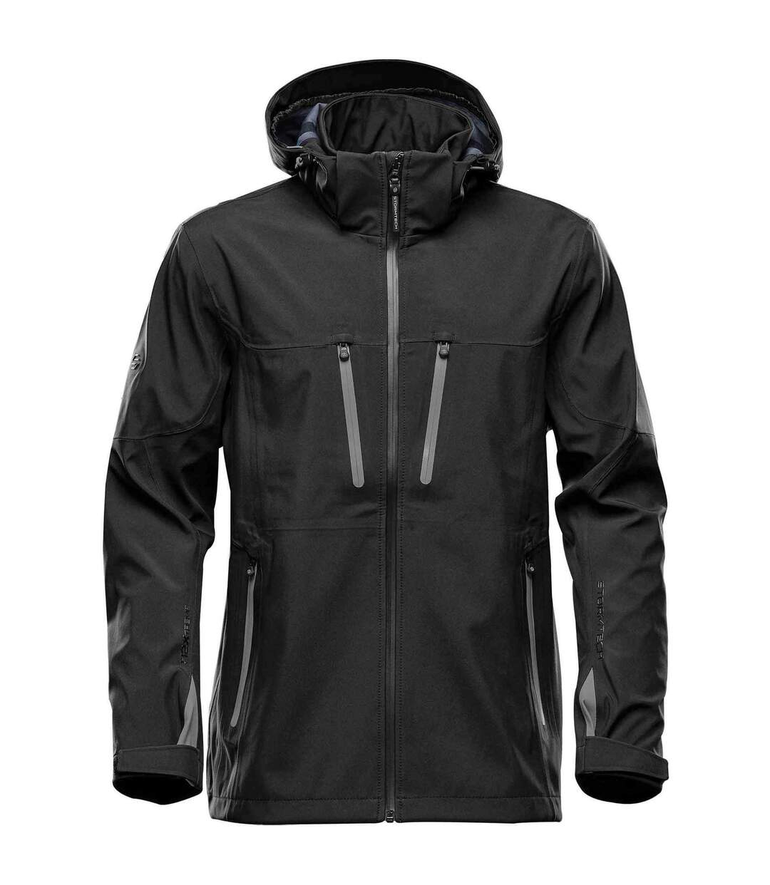 Veste Softshell Patrol Homme Noir Gris Stormtech-1