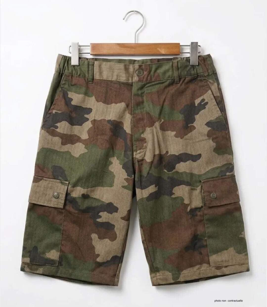 LEDERTYS 810394U002 - Bermuda camouflage Centre Europe avec taille élastiquée pour baroudeur-2