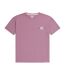 Womens/ladies Leena Organic Cotton Boxy T-shirt Grape Animal-1