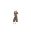 Womens/ladies Daisy Sweetheart Jumpsuit Black Mela London-1