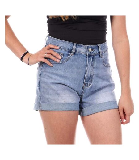 Short bleu clair femme monday premium lw526