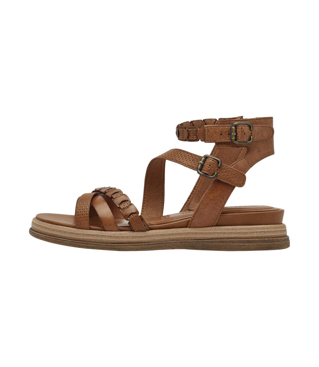 Sandales Plate Cuir Tamaris-1