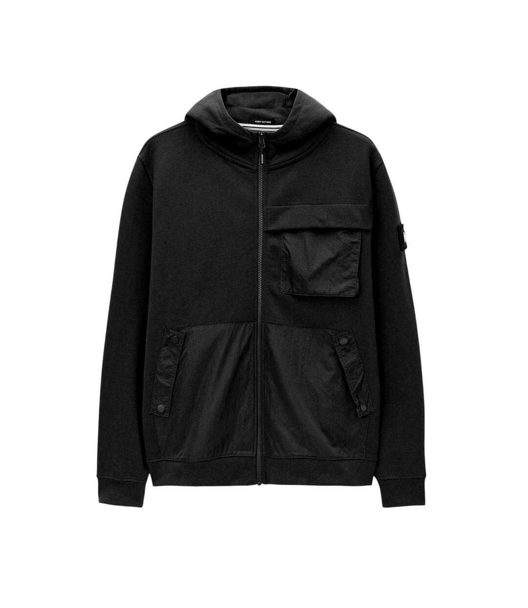 Veste À Capuche Homme Noir Weekend Offender-1