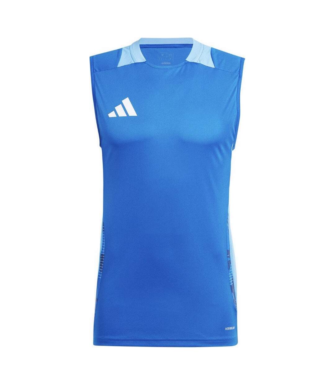 Maillot Sans Manches Tiro Competition Homme Bleu Adidas-2