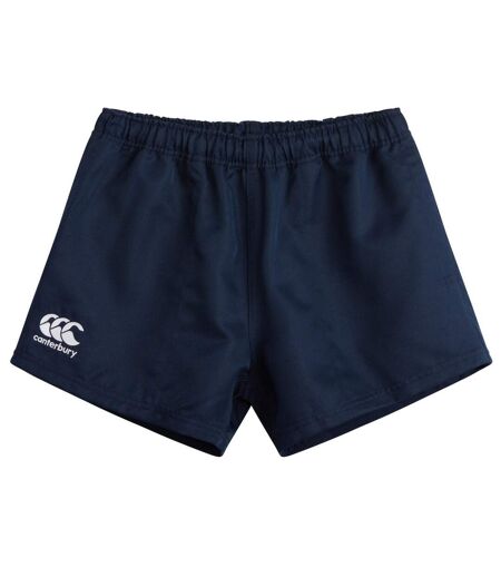 Womens/ladies Professional Polyester Shorts Navy Canterbury