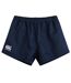 Womens/ladies Professional Polyester Shorts Navy Canterbury-2