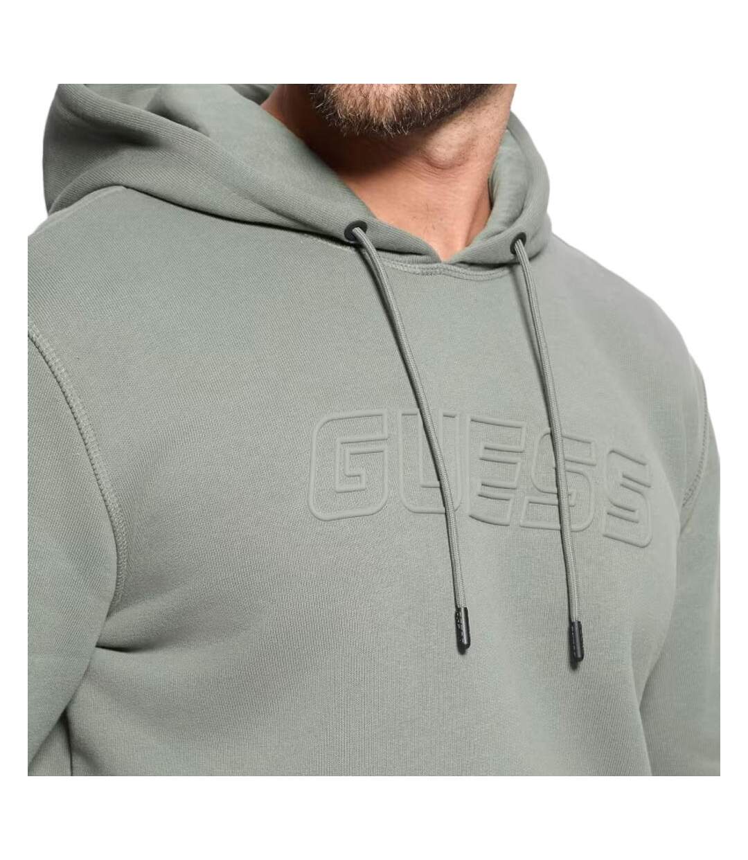 Sweat vert homme guess aldwin - l-2