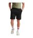 Mens Iconic Jersey Shorts Black Fruit Of The Loom-1