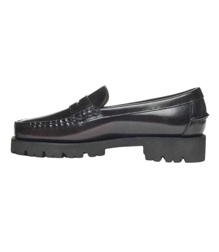 Mocassins Dan Lug Femme Marron Bordeaux Sebago