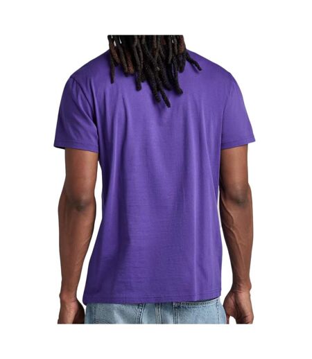 T-shirt Violet Homme G-Star Raw D22776 - M