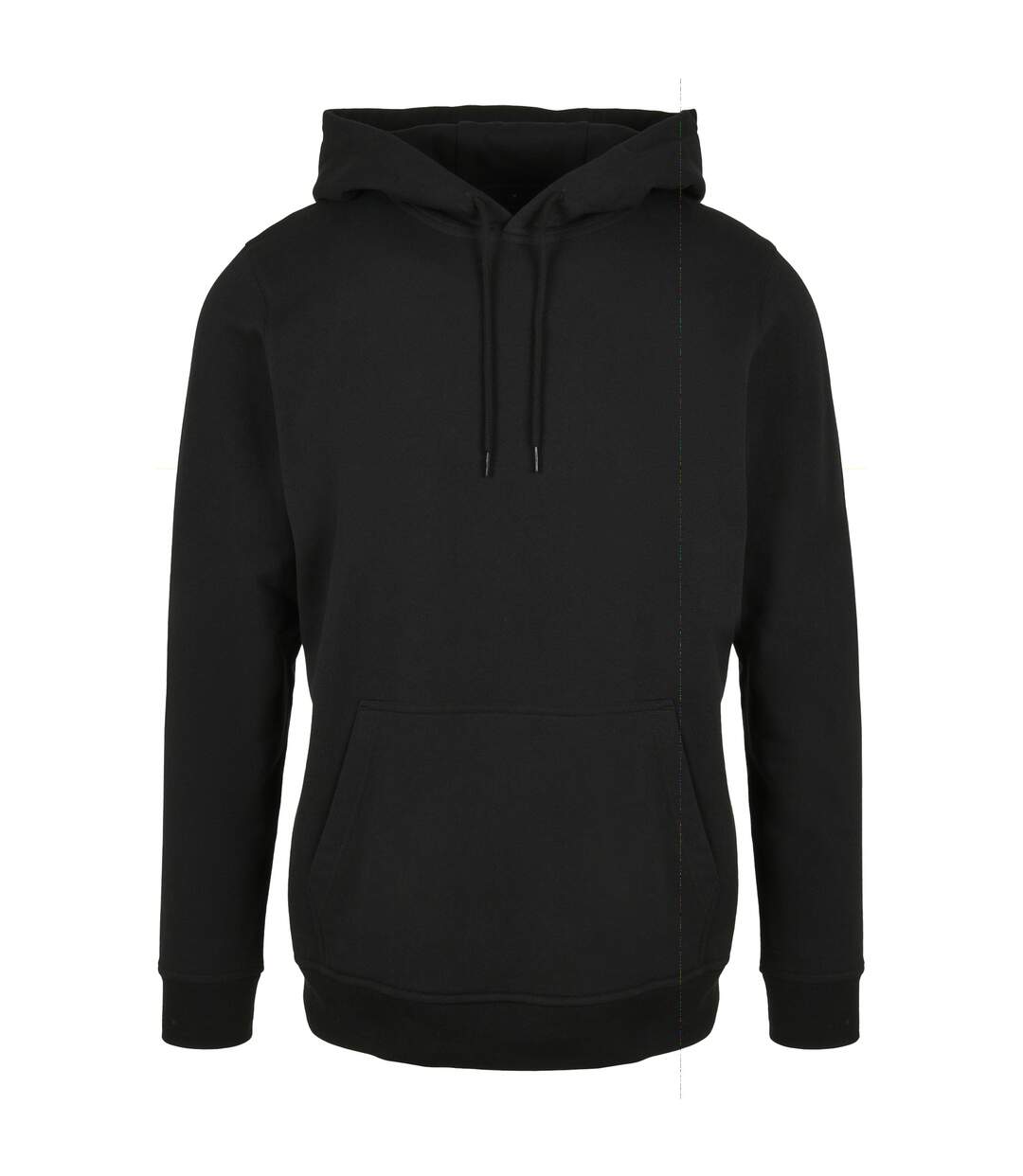 Sweat À Capuche Basic Homme Noir Build Your Brand-1