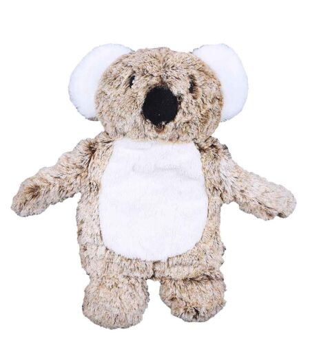 Bouillotte Peluche Ours Micro-Ondable 32cm Marron