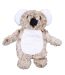 Bouillotte Peluche Ours Micro-Ondable 32cm Marron-1