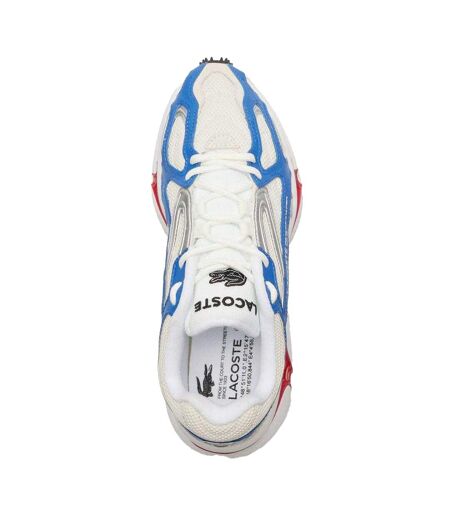 Baskets L003 2k24 Homme Blanc Bleu Rouge Lacoste