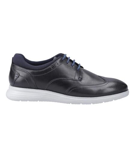 Mens vantage leather oxford shoes navy POD