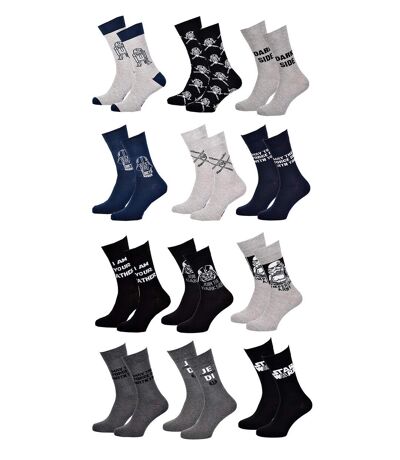 Chaussettes HOMME Licence PACK DE 12 PAIRES SURPRISE Pack 12 STW