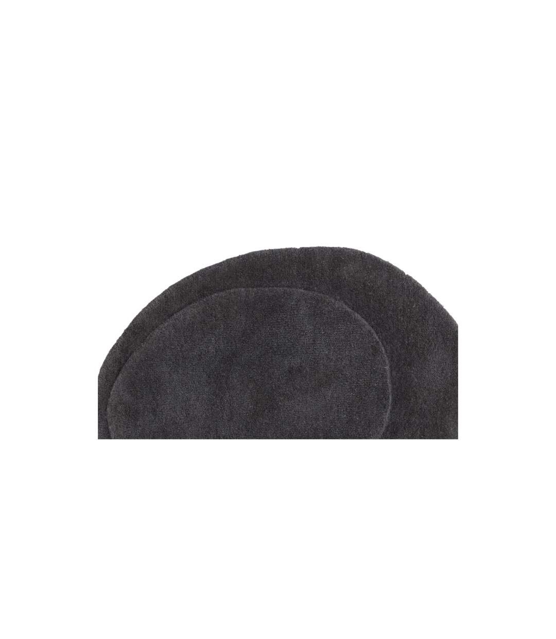Tapis de Salle de Bain Sten50x75cm Gris Foncé-2