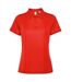 Polo Manches Courtes Tormo Femme Rouge Roly-1