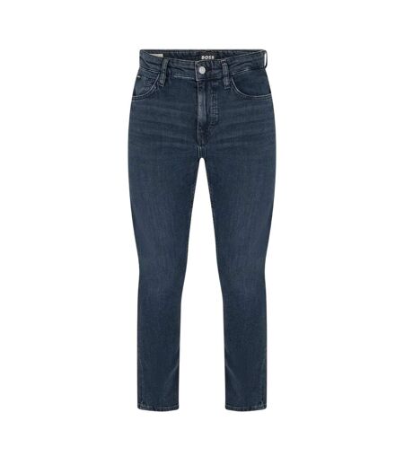 Mens Delaware Denim Slim Jeans Dark Blue Boss
