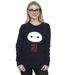 Disney - Sweat BIG HERO BAYMAX ICON - Femme (Bleu marine) - UTBI11531-2