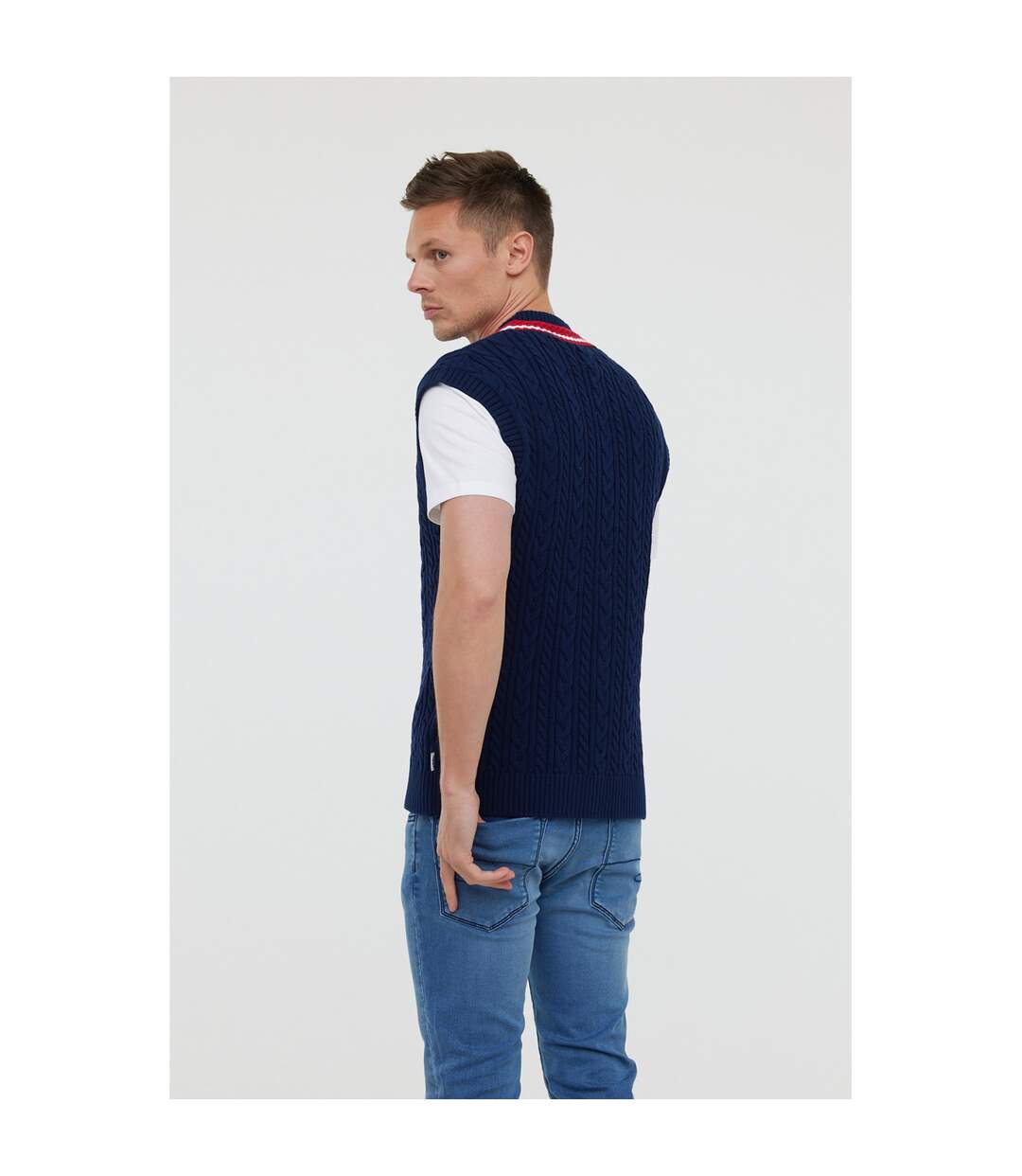 Pull sans manches coton regular CILKA SM-3