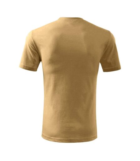 T-shirt Homme Marron Beige Malfini