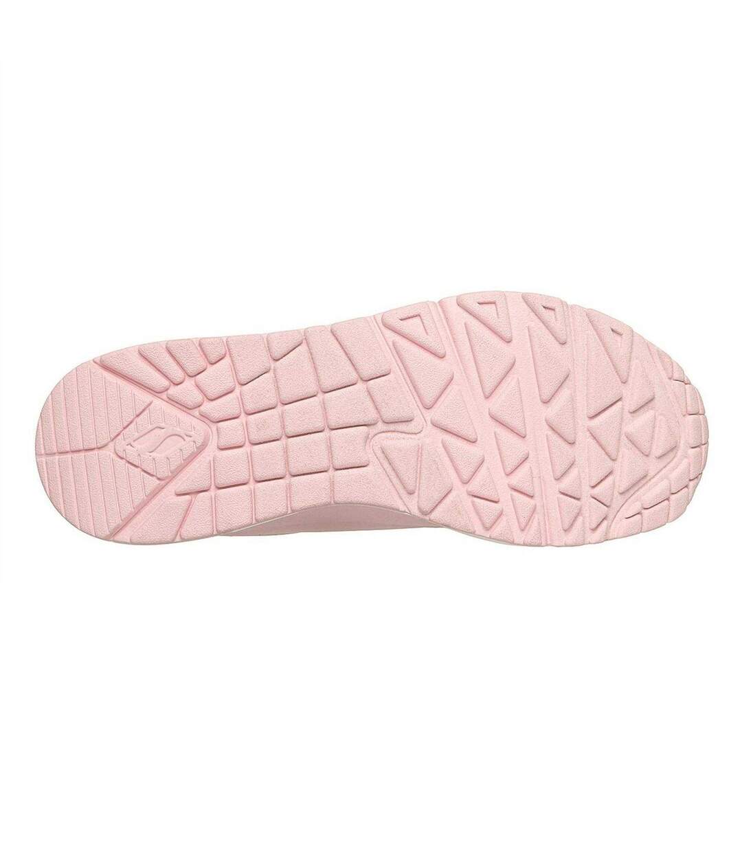 Baskets Uno Stand On Air Femme Rose Skechers-4