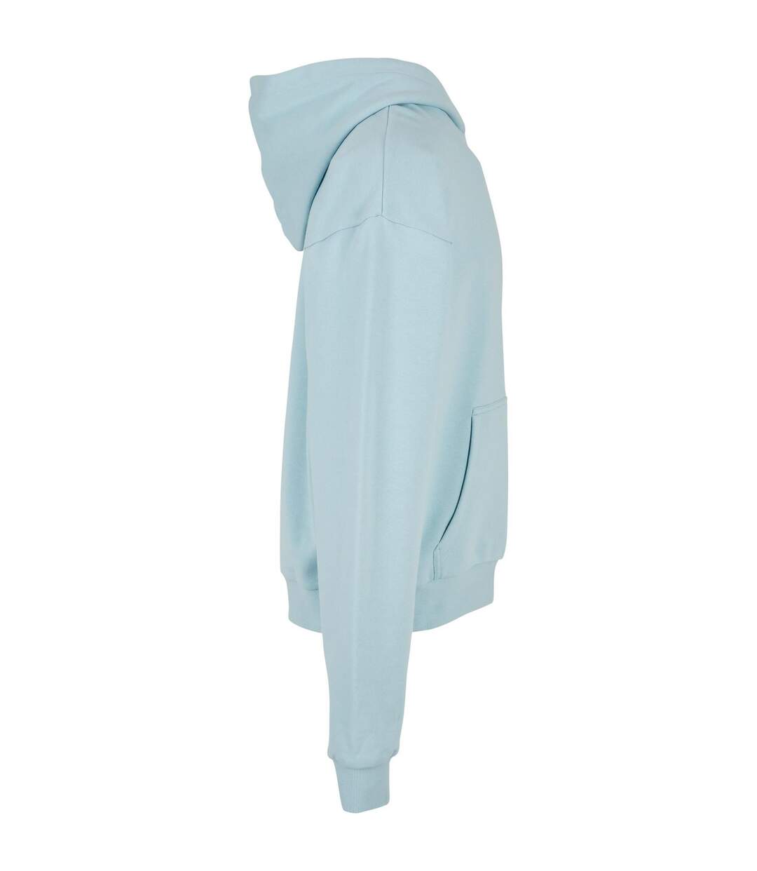 Sweat À Capuche Adulte Bleu Océan Build Your Brand-3