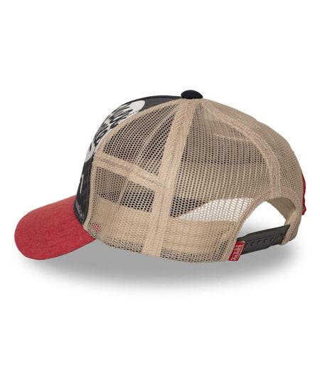 Casquette trucker filet avec print et patch  Subl Pinup Milk Vondutch