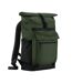 Sac À Dos Motif/style Haut À Rouler Axis Taille Unique Vert Kaki Foncé Quadra-2