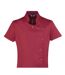 Womens/ladies *orchid* Tunic / Health Beauty & Spa / Workwear Burgundy Premier-2