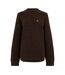 Sweat Motif/style Logo Brodé Femme Marron 4th & Reckless-2