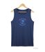 Débardeur homme Challenger SORRY1 marine imprimé — Confort pur coton jersey-2