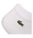 X3 paires de chaussettes blanc mixte lacoste ra2917-2