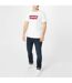 Mens Batwing Logo T-shirt White Levis-2
