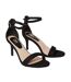 Womens/ladies tasha barely there stiletto heel sandals black Dorothy Perkins